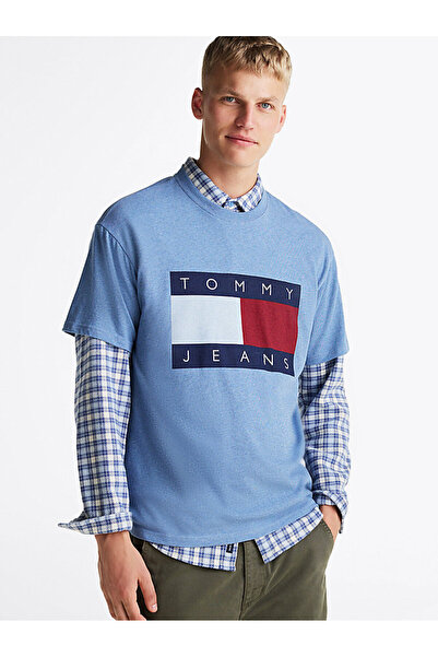 Tommy Hilfiger TJM RLX MELANGE BIG FLAG TEE
