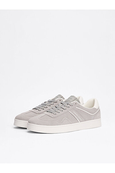 Tommy Hilfiger Tommy Jeans Greenwich Erkek Gri Süet Spor Ayakkabı