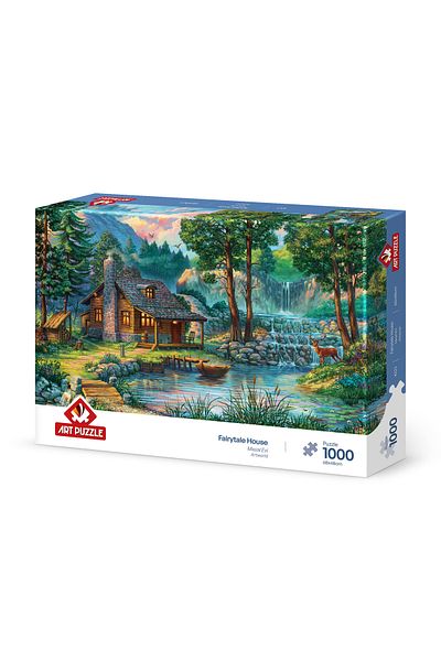 Art Puzzle Fairy Tale House 1000 Piece Puzzle