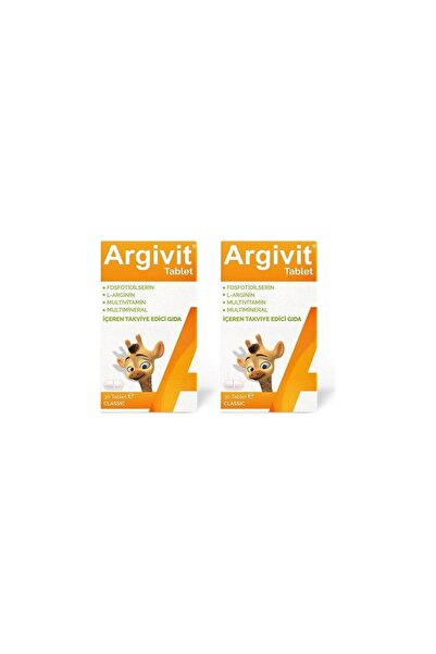 Argivit New Packaging of 2 Tablets