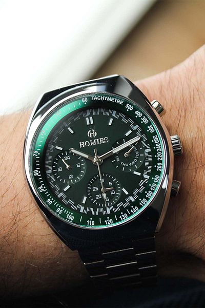 Homies Hm26051S01-4 Men's Wrist Watch with Steel Cord
