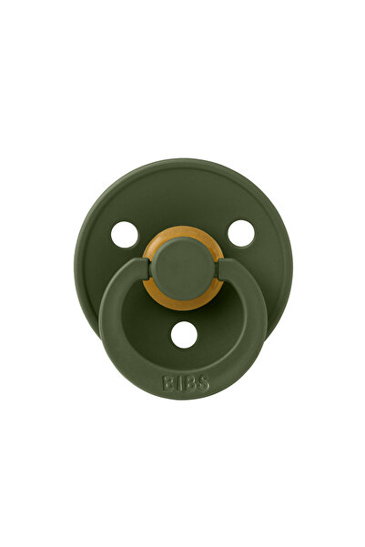Bibs Colour Kauçuk Emzik - Hunter Green 0-6 Ay