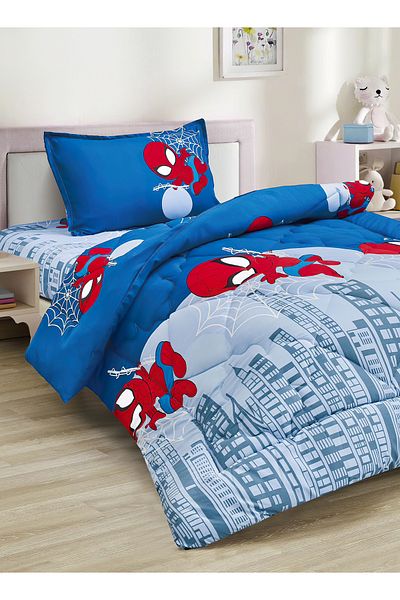 Generic 3 Piece Single Crib Bedding Set, Lightweight Comforter, Suitable for All Seasons G5