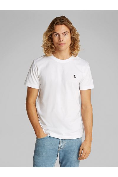 Calvin Klein Calvin Klein Men Multicolor 2 Pack Monologo Short Sleeve T-Shirt