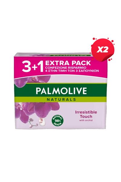 Palmolive X2 - PALMOLIVE SOAP 4BUCX90G ORCHID