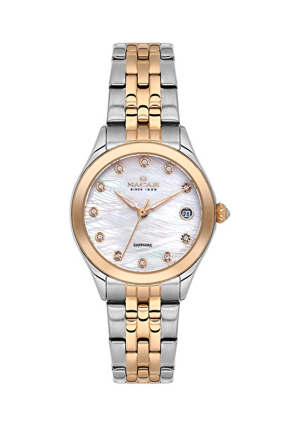 Nacar Nc34-39B763-Ewms ساعة يد نسائية مخصصة في صندوق