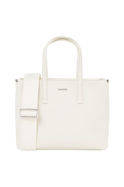 Calvin Klein Calvin Klein White Must Small Tote Bag