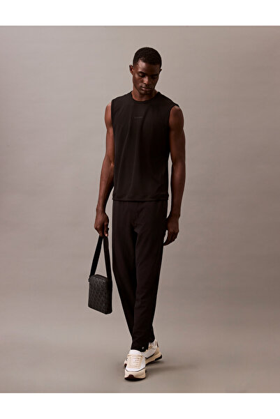 Calvin Klein Calvin Klein Black Matte Aop Reporter Crossover Bag