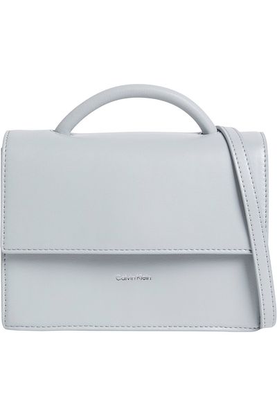 Calvin Klein Gray Linn Top Handle C Crossover Bag