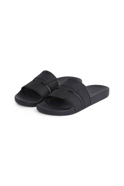 Calvin Klein Men Black Pool Sliders