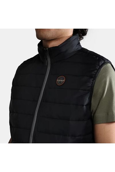 Napapijri Men's black vest acalmar Napapijri