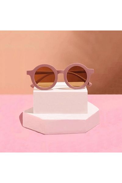 Kinary Uv400 Eye Protective Scandinavian 1-13 Years Old Sunglasses 4023 Lilac