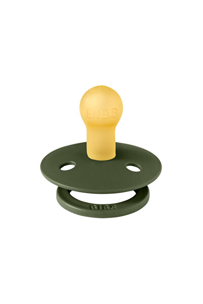Bibs Colour Kauçuk Emzik - Hunter Green 0-6 Ay