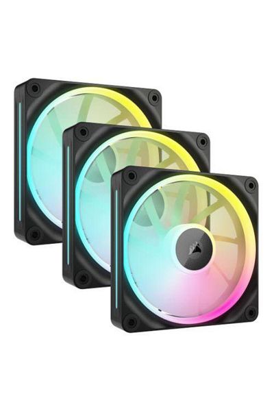 Corsair CORSAIR iCUE LINK LX120 3x120mm RGB Fans (Black)