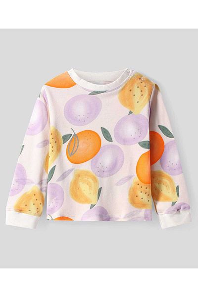Bonfino Bonfino Fruits Printed Pyjama Sets - Pack of 2 - Light Green & Pink