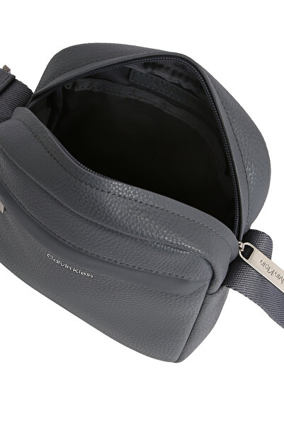Calvin Klein Gray Must Reporter Crossover Bag