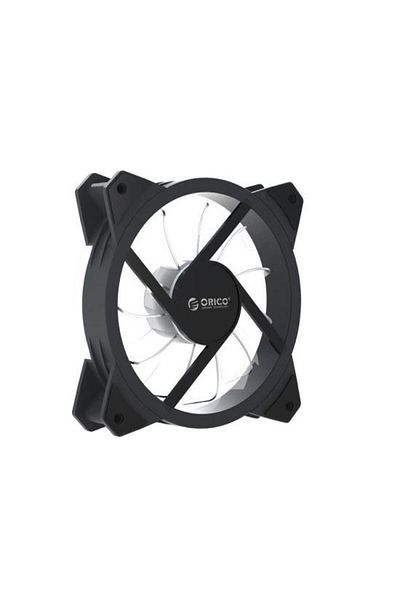 Orico Ventilator Orico CSF-2SY-4P, 120mm, iluminare RGB (Negru)