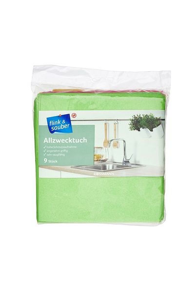 Flink Sauber Multi-Purpose Cleaning Cloth 9 Pieces