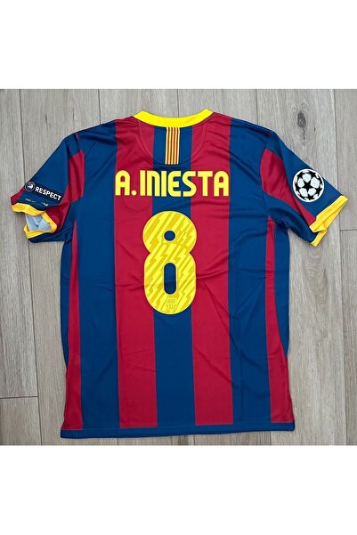 BREATHLESS F.c B.a.r.c.e.l.o.n.a 2011 Şampiyonlar Ligi Finali Andr s İniesta Nostalji Forması