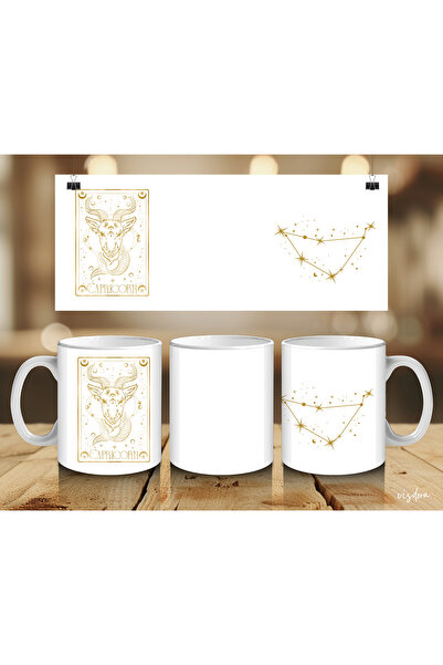 visdora Capricorn Printed Mug