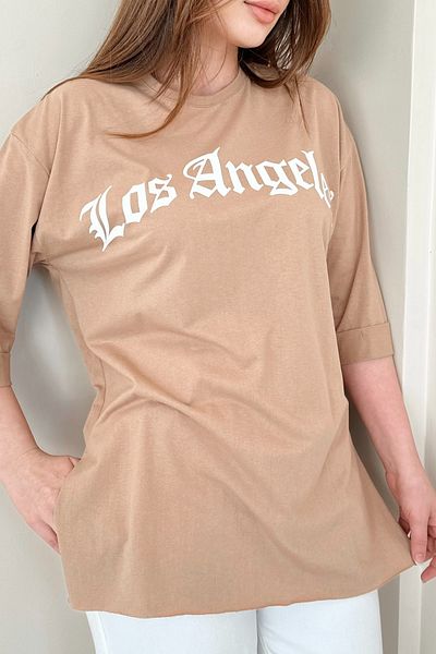Gizce Los Angeles Camel T-Shirt