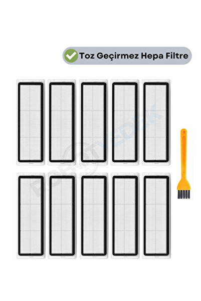 robotyedek Filtru Hepa de schimb compatibil Dreame Z10 Pro (RLS5D) și perie d...