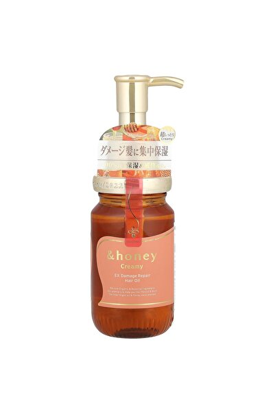 Honey &honey، زيت كريمي لإصلاح الشعر التالف، عسل التوت المرح (100 مل)