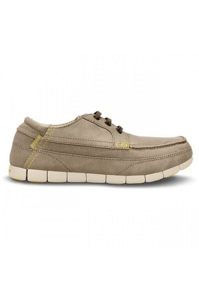 Crocs Stretch Sole Lace-up Shoes M 41-42 EU - M8 US Brown - Tumbleweed