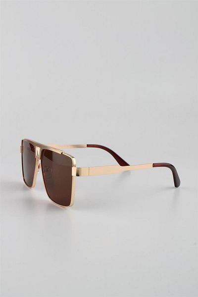 La Viva Brown Matte Uv400 Filter Men's Sunglasses G24Lv3305R03