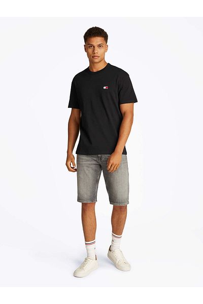 Tommy Hilfiger Ανδρικό μαύρο T-shirt 20322 Tommy τζιν