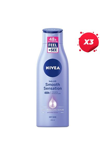 NIVEA X3 - NIVEA BODY LOTION 250ML SOFT SHEA BUTTER