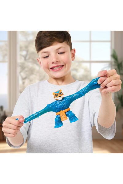 Cici Oyuncak Heroes of Goo Jit Zu Smash Strikers, Squishy Tygor Uzayan Figürler