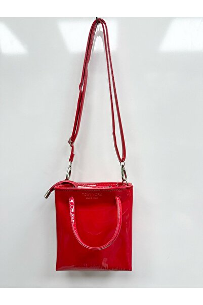 KOÇAK ÇANTA Γυναικεία λουστρίνι τσάντα ώμου μικρού μεγέθους