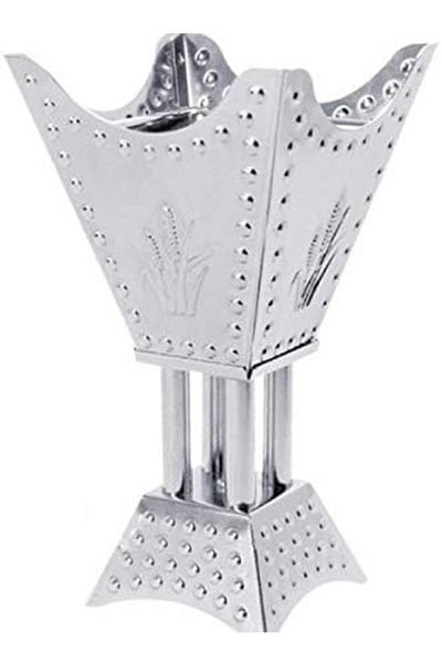 ALSAIF Electric Incense Burner, 80w, Chrome