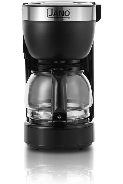 JANO Al Saif Plastic Drip Coffee Maker, 650ml, 600W, Black