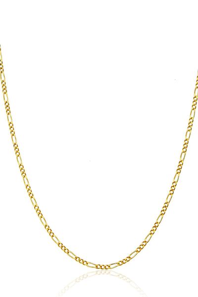 Altınkesesi 14 Ayar Altın Ince Figaro Zincir Kolye