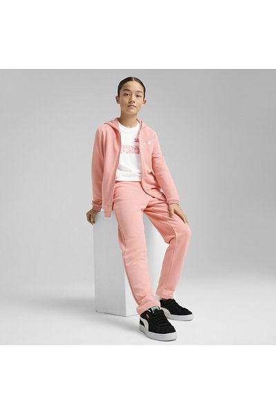 Puma Metallic Hooded Sweat Suit Youth