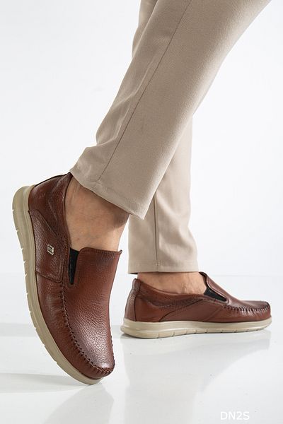 DN2S Men's Genuine Leather Loafer Shoes