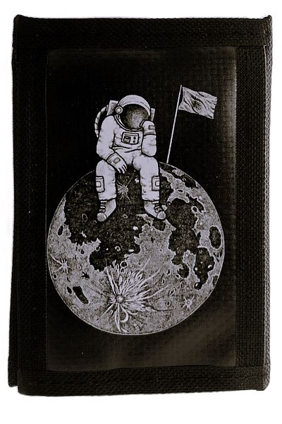 ATA TANITIM Astronaut Motif Sports Wallet, Very Stylish Design