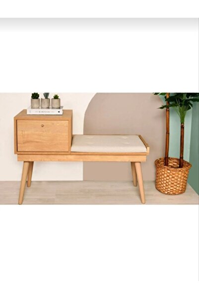 Noow Urba Kapı Önü Bench | Dolaplı Oturma Alanı | 110x55 cm | 35 DNS Sünger |...