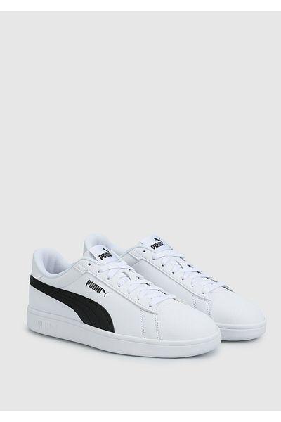 Puma Ανδρικά λευκά αθλητικά παπούτσια Smash 3.0 Buck392336-08 46-48
