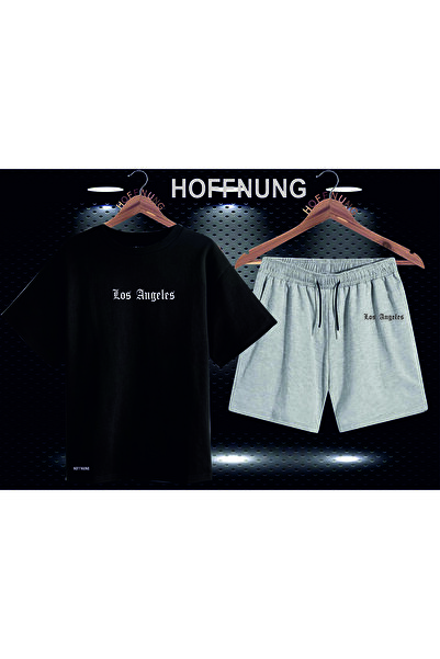 HOFFNUNG Full Shorts Los Angeles Unisex Bottom Top Set