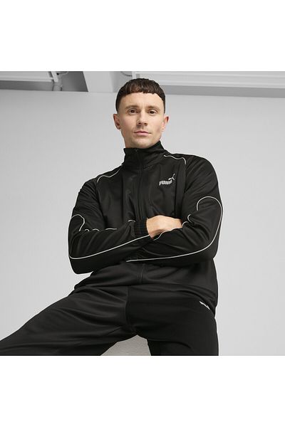 Puma Pánská sportovní polyesterová tepláková bunda