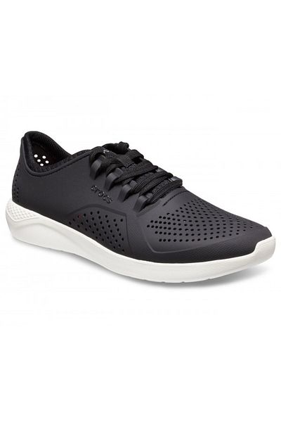 Crocs Men's Literide Pacer Shoes 45-46 Eu - M11 Us Black - Black/white