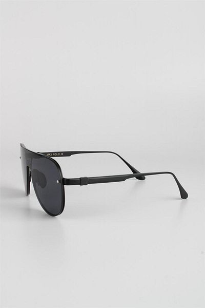 Max Polo Black Matte Uv400 Filter Men's Sunglasses G24mp10525r05