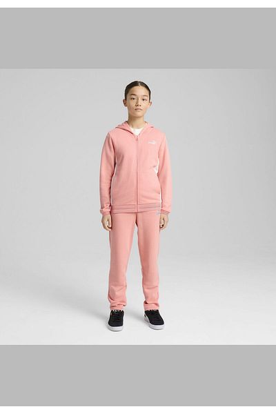 Puma Metallic Hooded Sweat Suit Youth