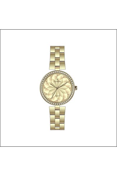 Raymond Rym- 211702   Stainless Steel - 2 Years Warranty - Raymond Women's Wristwatch