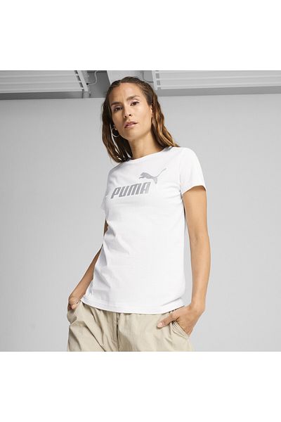 Puma ESS METALLIC Νο. 1 Λογότυπο Γυναικείο Μπλουζάκι