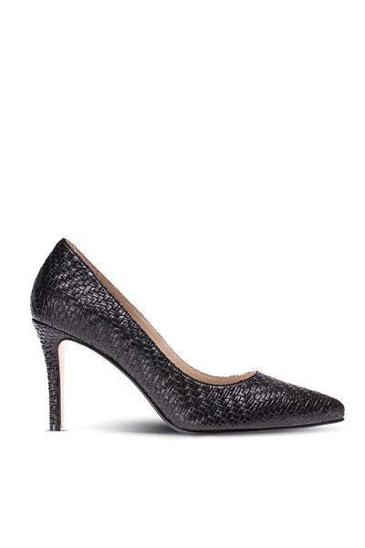 Deery Black Women's Classic Heeled Shoes 02029ZSYHM04