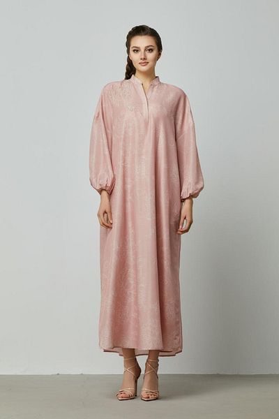 femi9 Beaded Balloon-Sleeve Kaftan